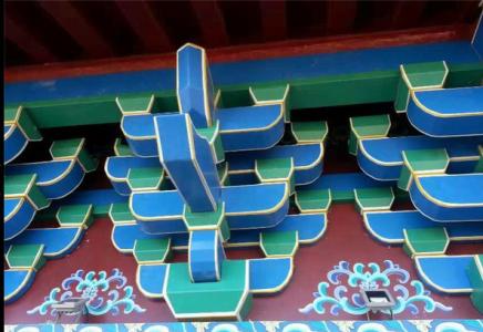 仿古斗拱